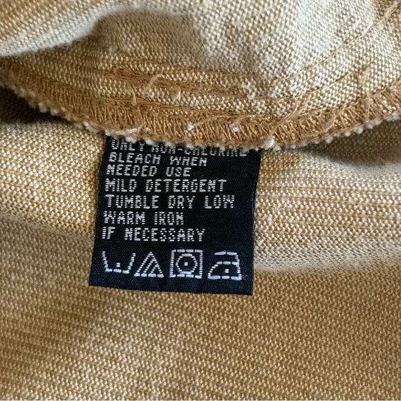 DOLLHOUSE 90s Y2K Corduroy Cropped Blazer Jacket Size S Tan Boho Academia - Picture 10 of 12